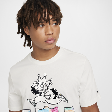 Тениска Nike Basketball Graphic T-Shirt Бяло | HF6189-100, 3