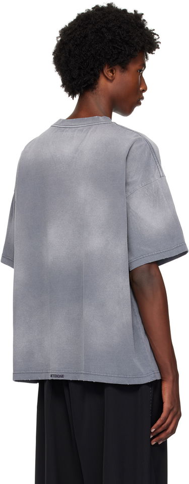 Тениска We11done We11done Distressed T-Shirt Сиво | WD-TT2-24-742-U-CH, 2