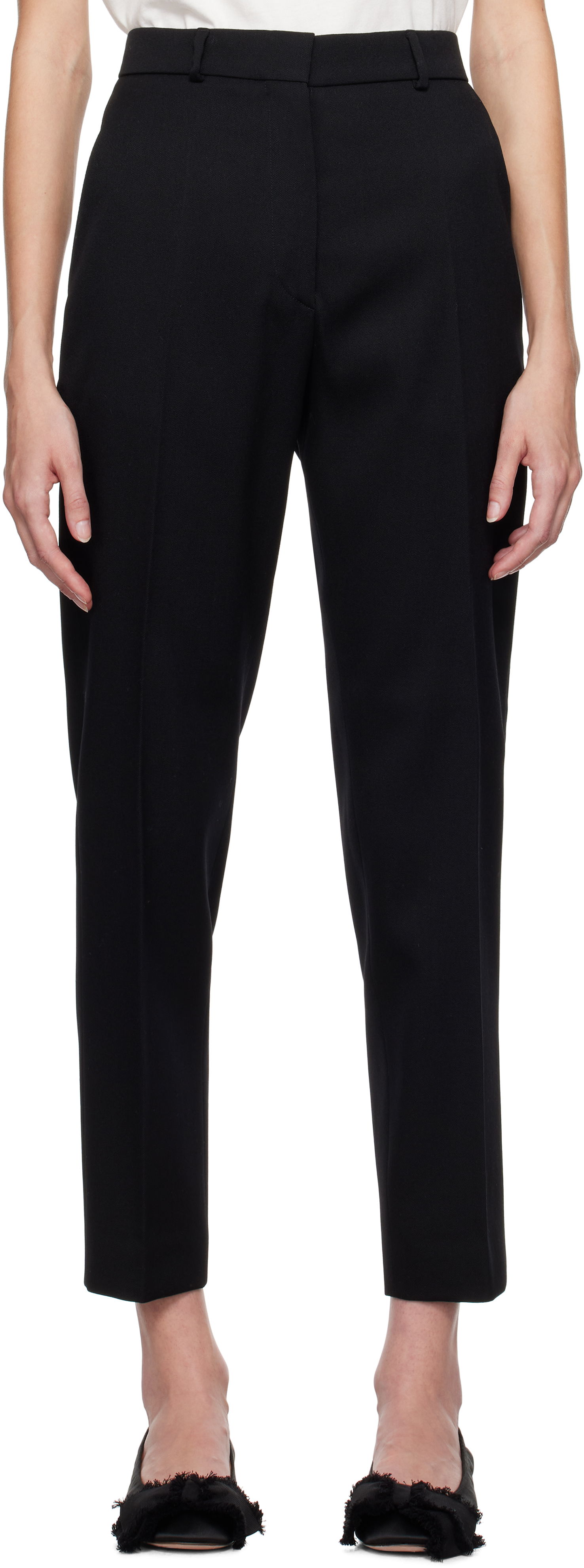 Панталони LANVIN Cigarette Trousers Черно | RW-TR0020-4885-H24, 0