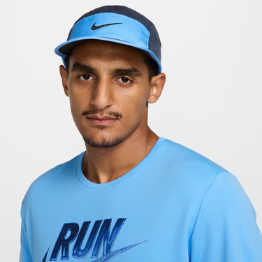 Шапка с козирка Nike Dri-FIT Fly Swoosh Running Cap Синьо | FB5624-437, 0