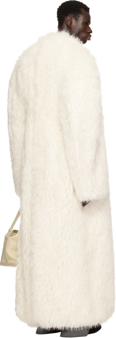 Палта Entire Studios Entire Studios Chrysalis Faux-Fur Coat Бяло | ES2688FR, 2