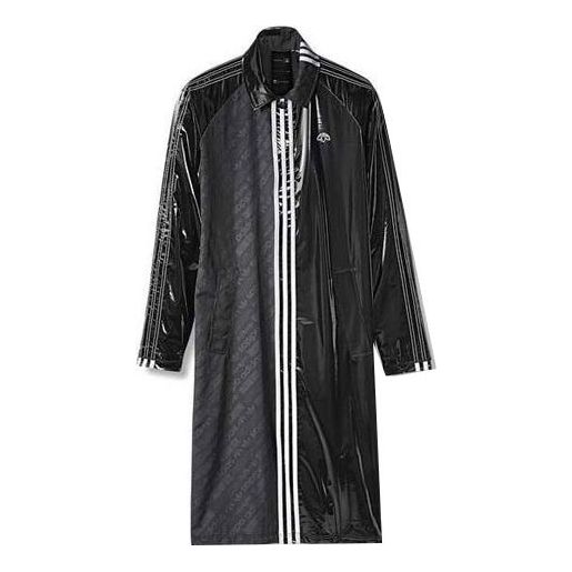 Дъждобран adidas Originals Alexander Wang Long Overcoat Черно | BP6685