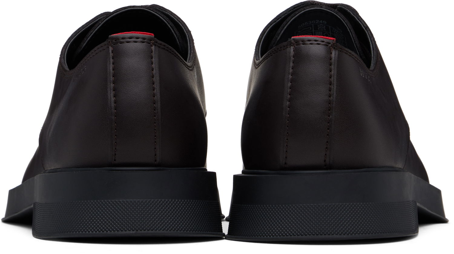 Кецове и обувки BOSS Hugo Leather Derbys Кафяво | 50536249, 1