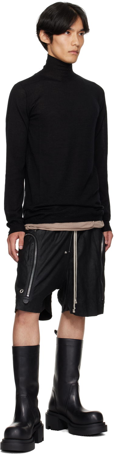 Пуловер Rick Owens Rick Owens Concordians Level Turtleneck Sweater Черно | RU02E1624 WS, 3