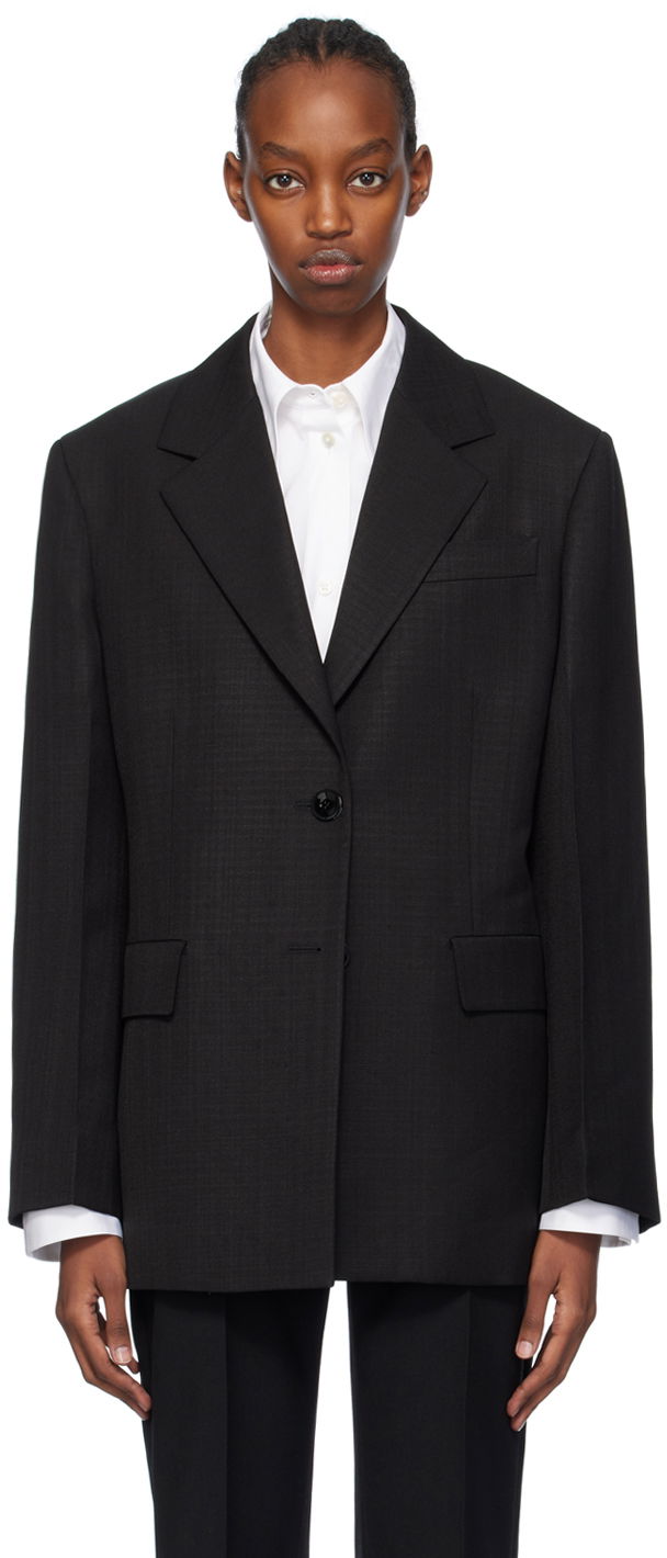 Палта Jil Sander Tailored Blazer Черно | J01BN0117_J65005