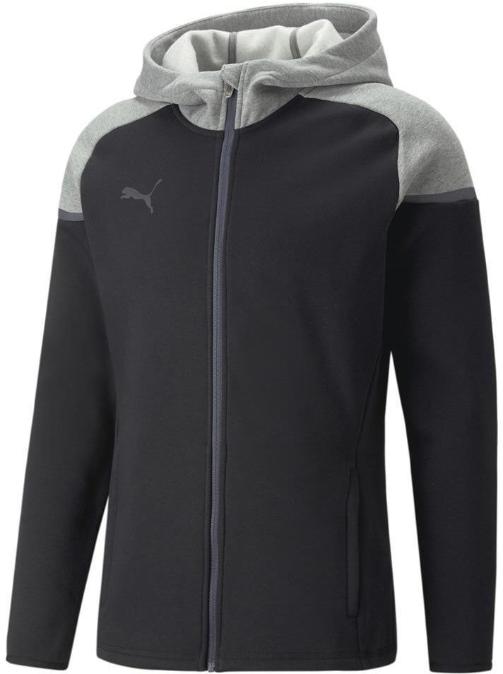 Суитчър Puma teamCup Casuals Full-Zip Hoodie Черно | 65798703, 0