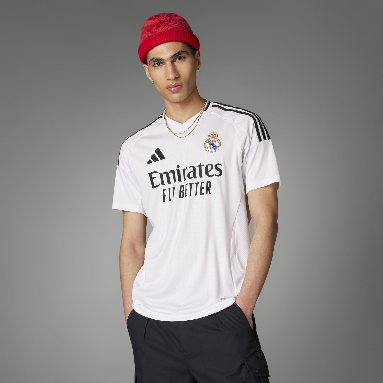 Фланелка adidas Performance Real Madrid Home Jersey 2024/25 Replica Бяло | iu5011, 0