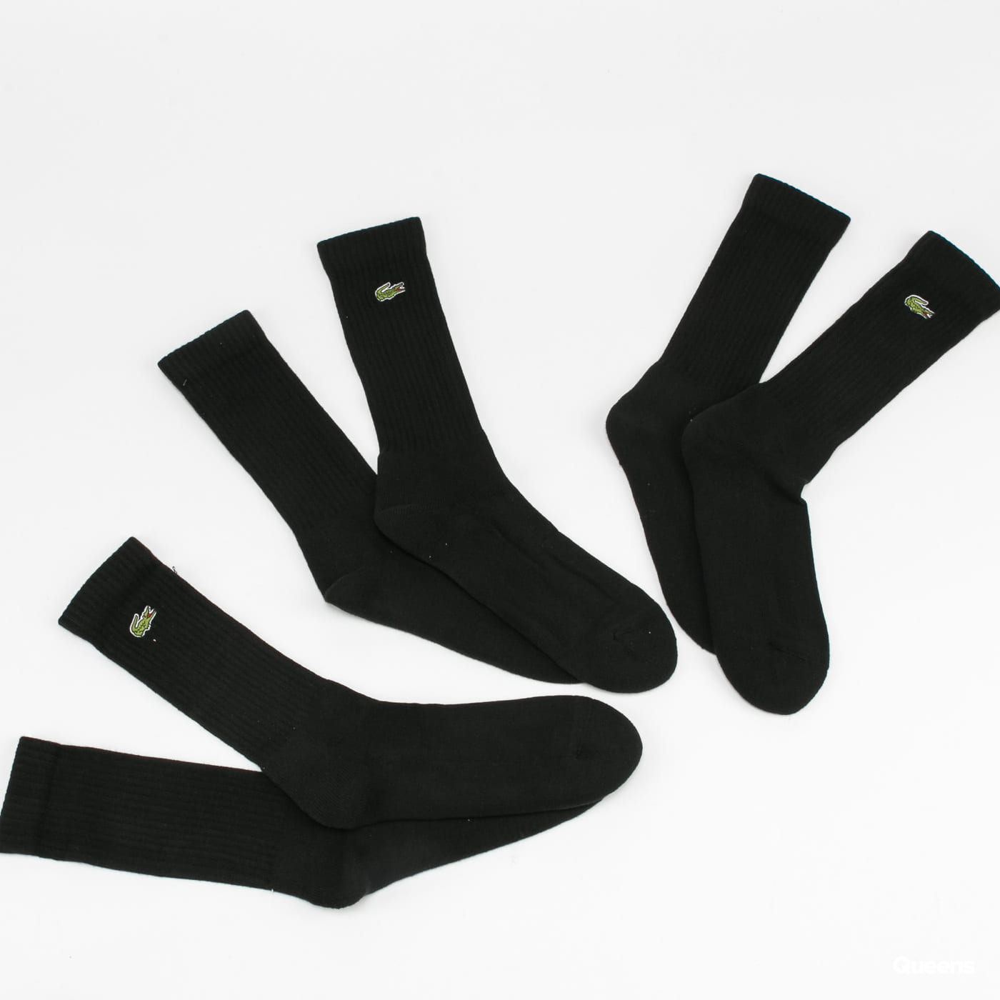 Чорапи Lacoste Crew Cut Socks Черно | RA2099, 0