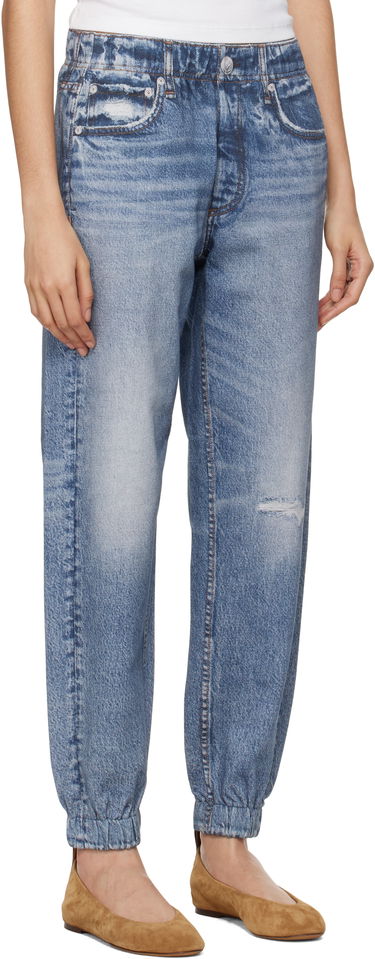 Дънки rag & bone Miramar Terry Jogger Lounge Pants Синьо | WCW23F70008200, 1