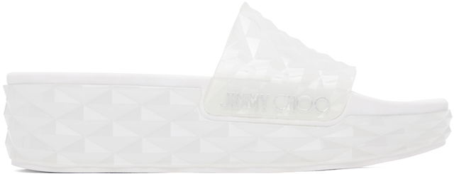 Jimmy Choo Diamond Slides