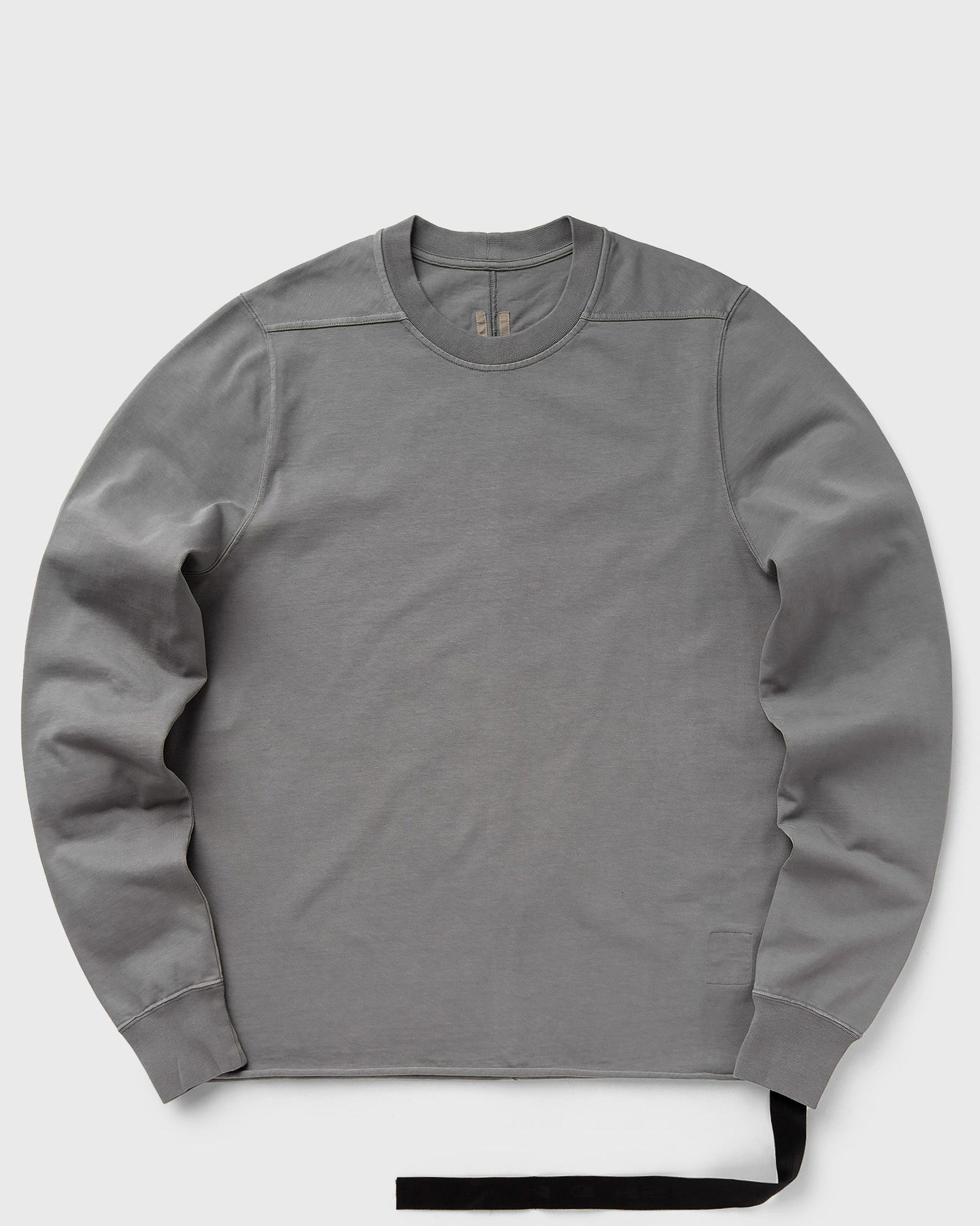Суитчър Rick Owens DRKSHDW KNIT T-SHIRT-CREWNECK SWEAT Сиво | DU02D2279-RIGP-88, 0