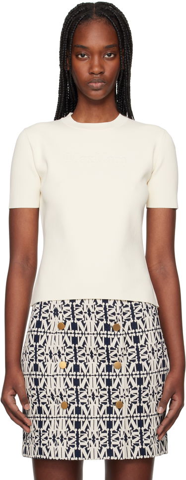 Пуловер Max Mara Max Mara Segale Knit Sweater Бяло | 2511361078600, 0