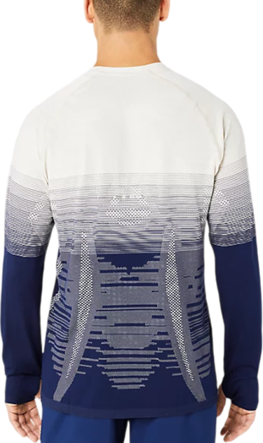 Тениска Asics Long Sleeve Running Shirt Синьо | 2011c394-200, 1