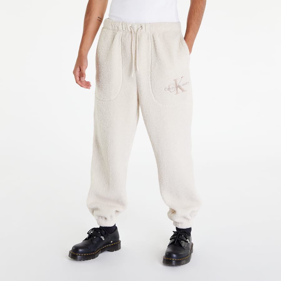Спортни панталони CALVIN KLEIN Monologo Pants Бежово | J40J400187 ACF, 0