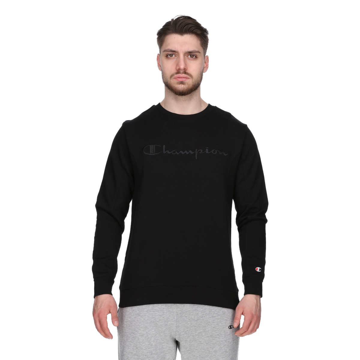 Суитчър Champion Crewneck Sweatshirt Черно | 221528-KK001, 0