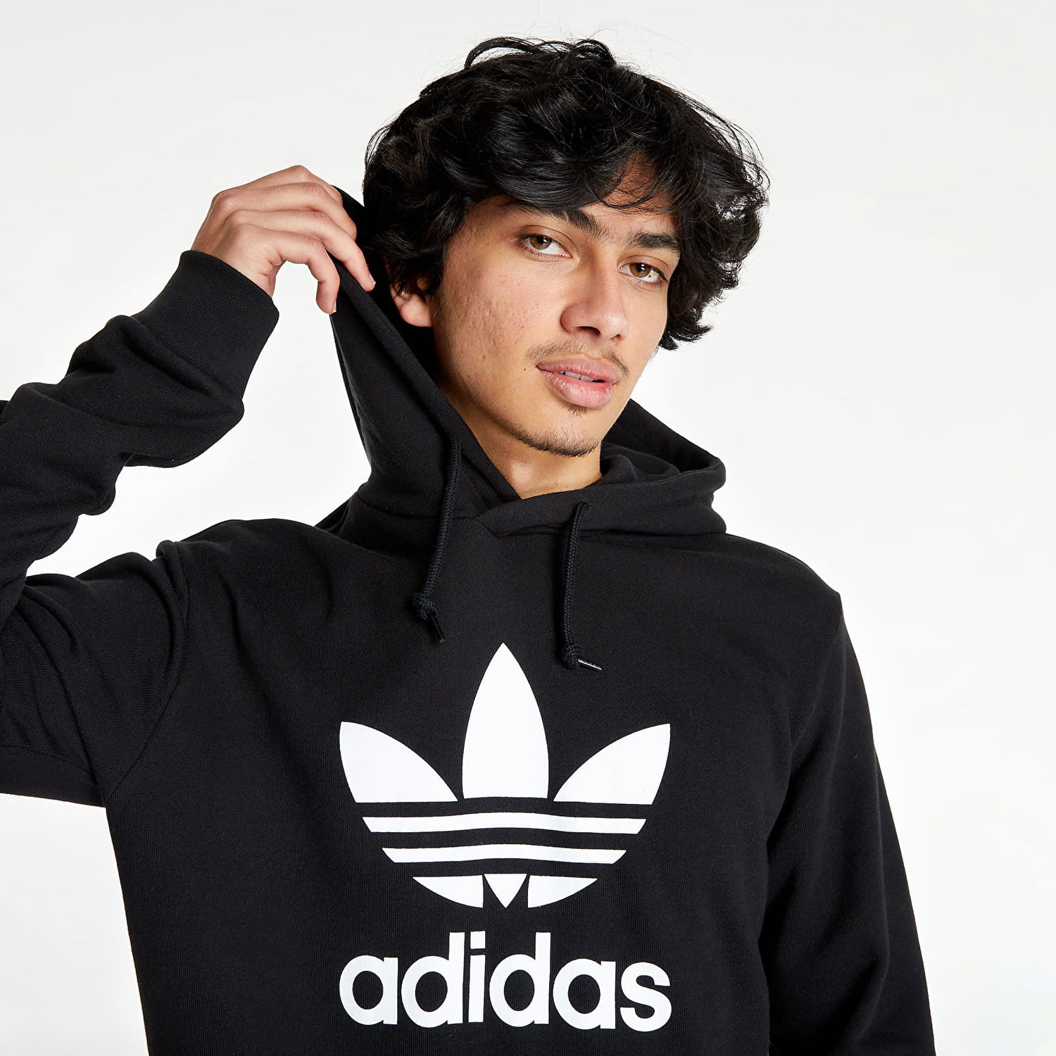 Суитчър adidas Originals Trefoil Hoody Черно | H06667, 1
