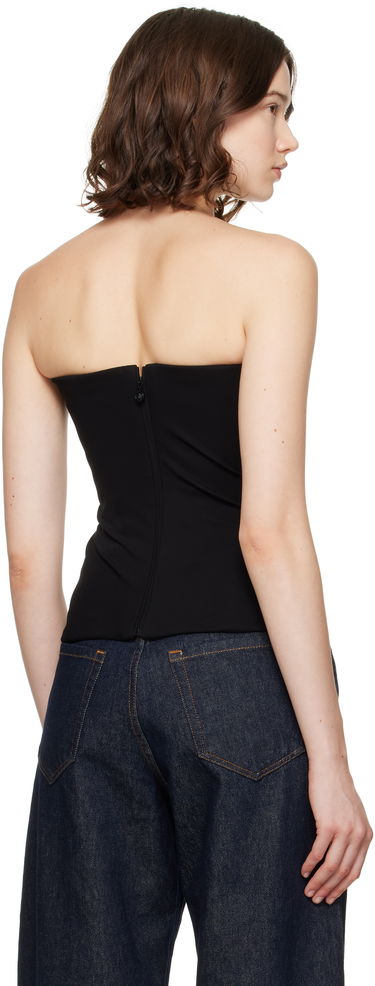 Потник Versace Versace Strapless Twisted Top Черно | 1020826_1A14475, 2