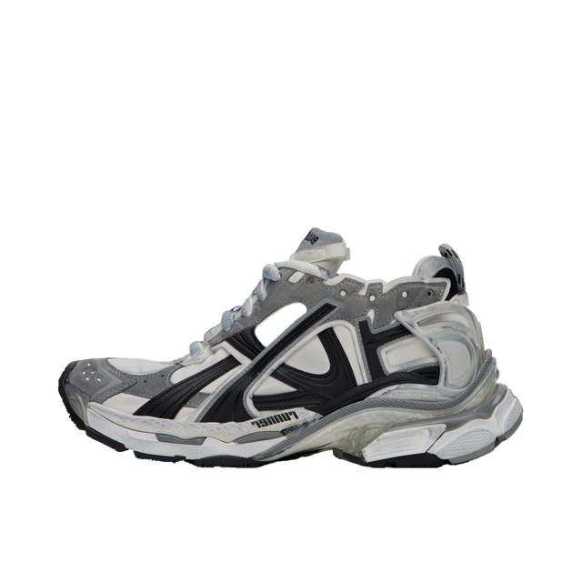 Runner Sneakers "Gray & White"