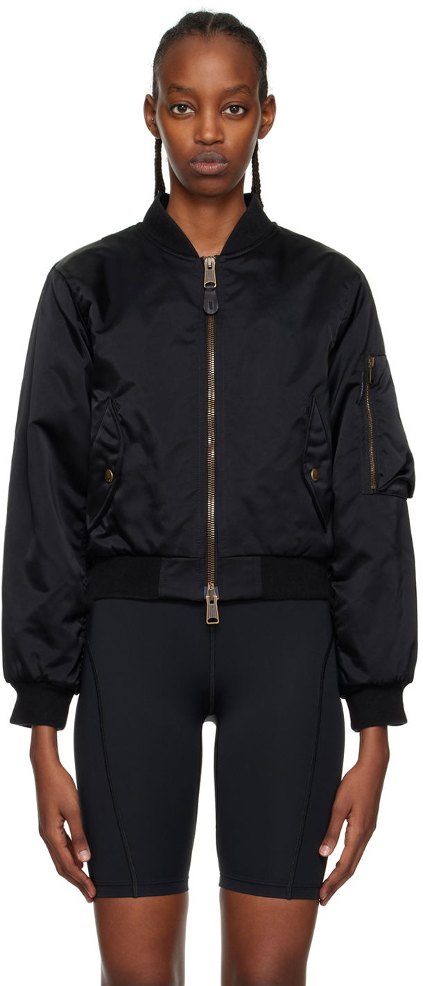 Яке Balenciaga Shrunk Bomber Черно | 746478 TYD31, 0