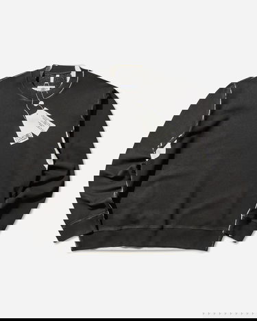 Суитчър Maison Margiela Trompe l oeil Sweatshirt Черно | SH2GU0023 101, 0