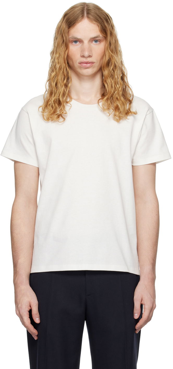 Тениска The Row Blaine T-shirt Бяло | 598-K579, 0