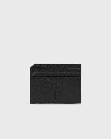 Портфейл Polo by Ralph Lauren Polo Ralph Lauren Leather Card Case Черно | 405963226001, 1