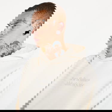 Суитчър New Balance Athletics Classics Hoodie Бежово | MT53925PEF, 1