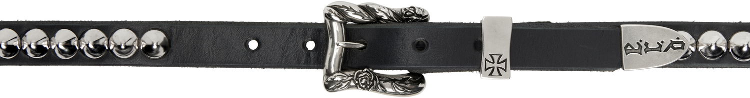 Колани Enfants Riches Déprimés Enfants Riches Déprimés Classique Cloutée Studded Leather Belt Черно | 140-212, 0