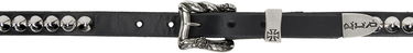 Колани Enfants Riches Déprimés Enfants Riches Déprimés Classique Cloutée Studded Leather Belt Черно | 140-212, 0