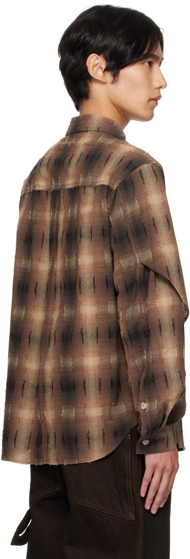 Риза Andersson Bell Andersson Bell Check Layered Shirt Кафяво | atb1337m, 2