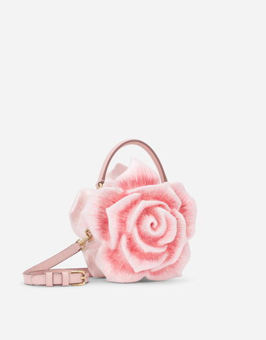 Дамска чанта Dolce & Gabbana Resin Rose-design Dolce Box Bag Розово | BB7246AY9888B404, 2