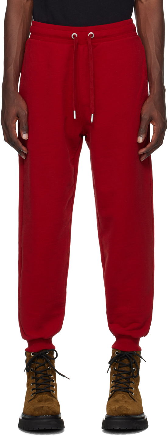 Спортни панталони AMI Lounge Pants Червено | UTR202.747, 0