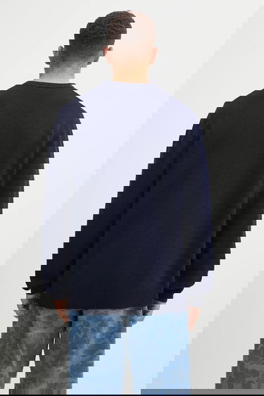 Пуловер Carhartt WIP Alten Sweater with Wool Blend Тъмно синьо | I033917.J0XX, 2