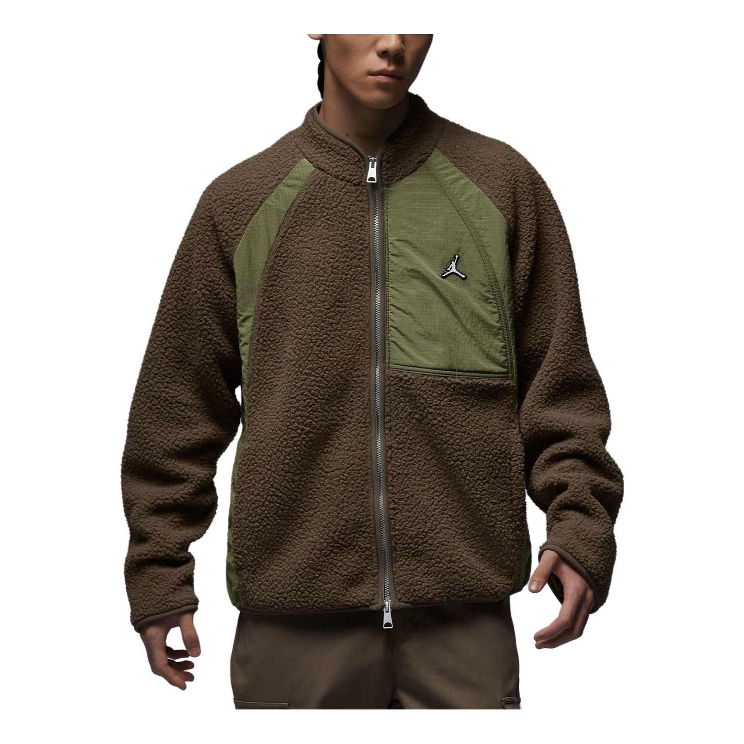 Пуловер Jordan Fleece Jacket Кафяво | FV8450-274, 0