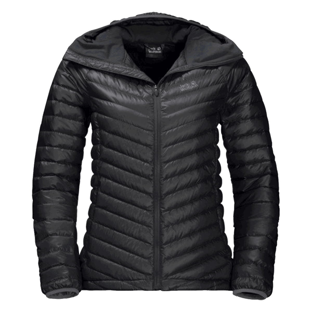 Пухо яке Jack Wolfskin ATMOSPHERE Hooded Puffer Jacket Черно | 1204431-6000, 0