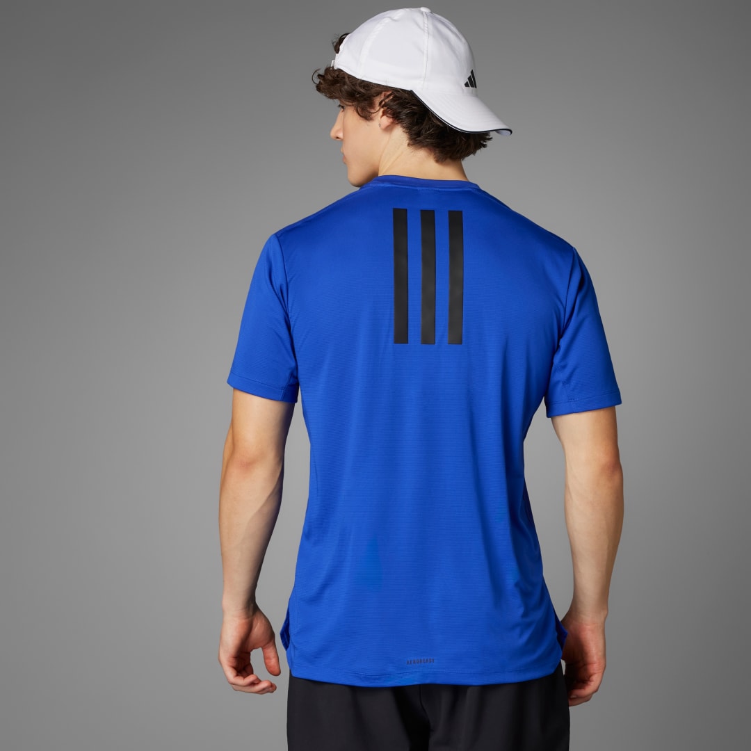 Тениска adidas Performance Power Workout Синьо | IX9093, 1