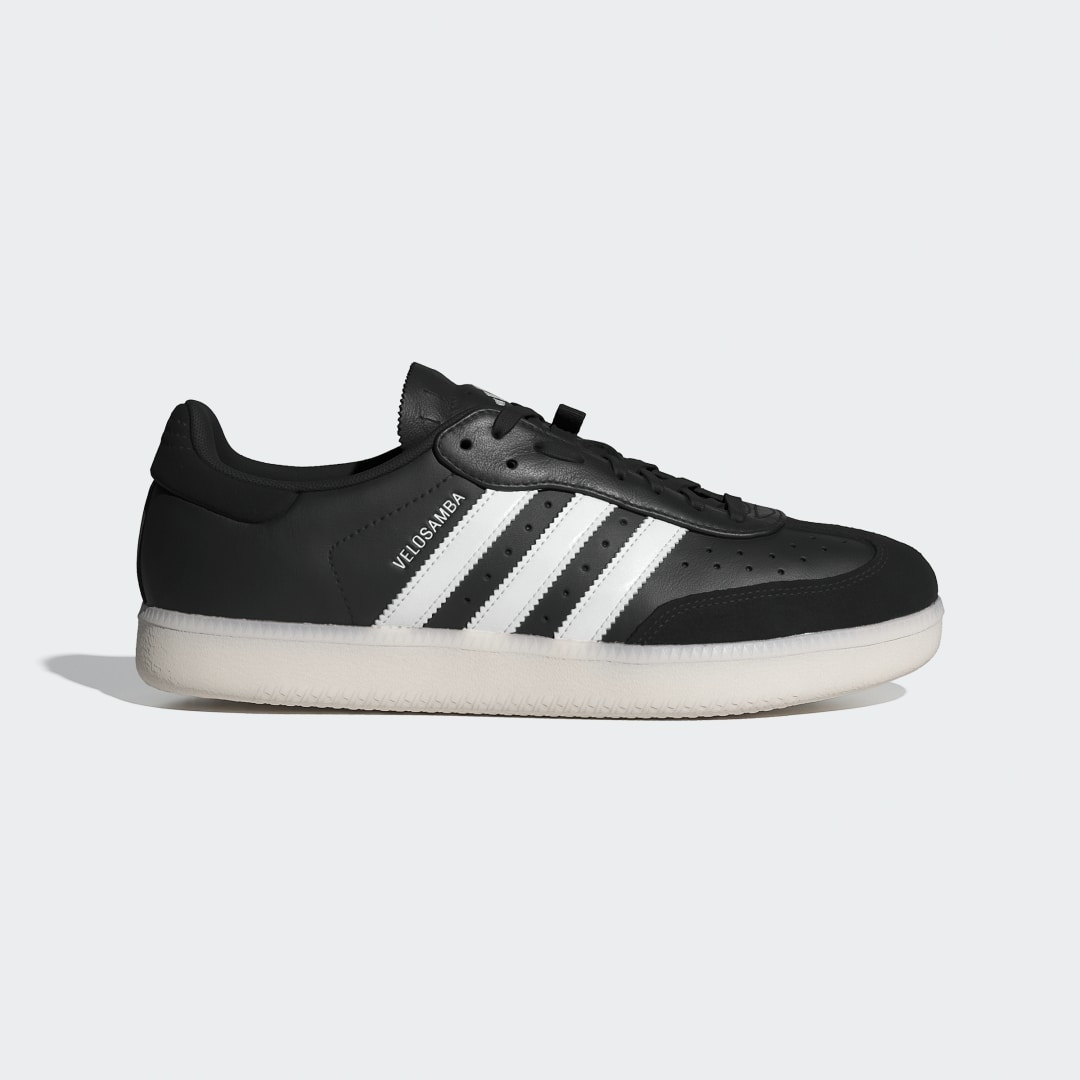 Кецове и обувки adidas Originals Velosamba Leather Черно | JP7779, 0