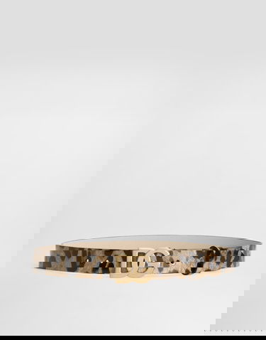Колани Dolce & Gabbana Dolce & Gabbana Animal Print Polished Calfskin Belt Многоцветен | EE0068AM568HA93M, 0