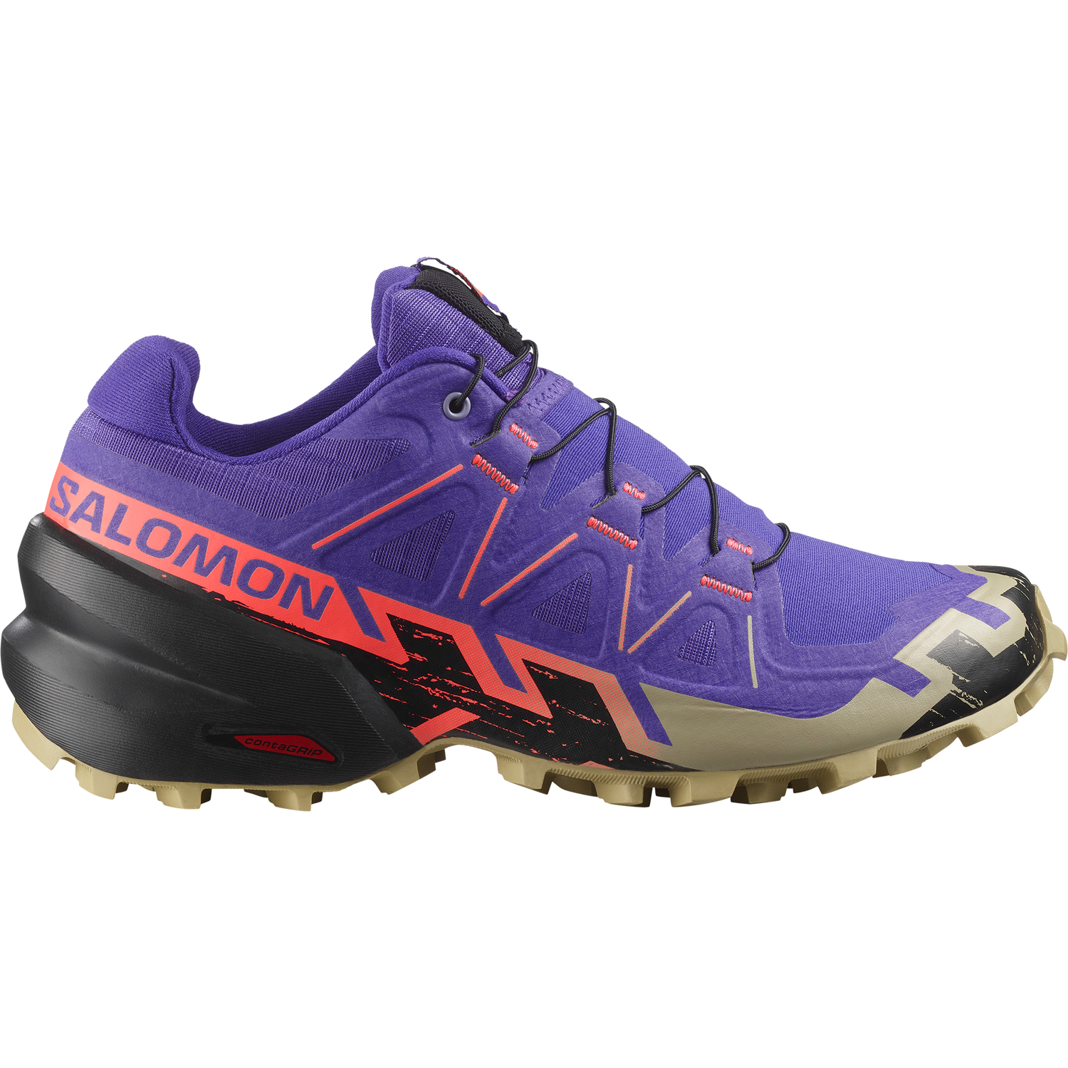 Кецове и обувки Salomon Speedcross 6 Лилаво | L47881500, 0