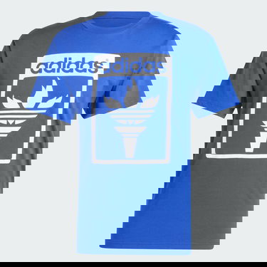 Тениска adidas Performance Trefoil Torch Синьо | JJ1221, 1