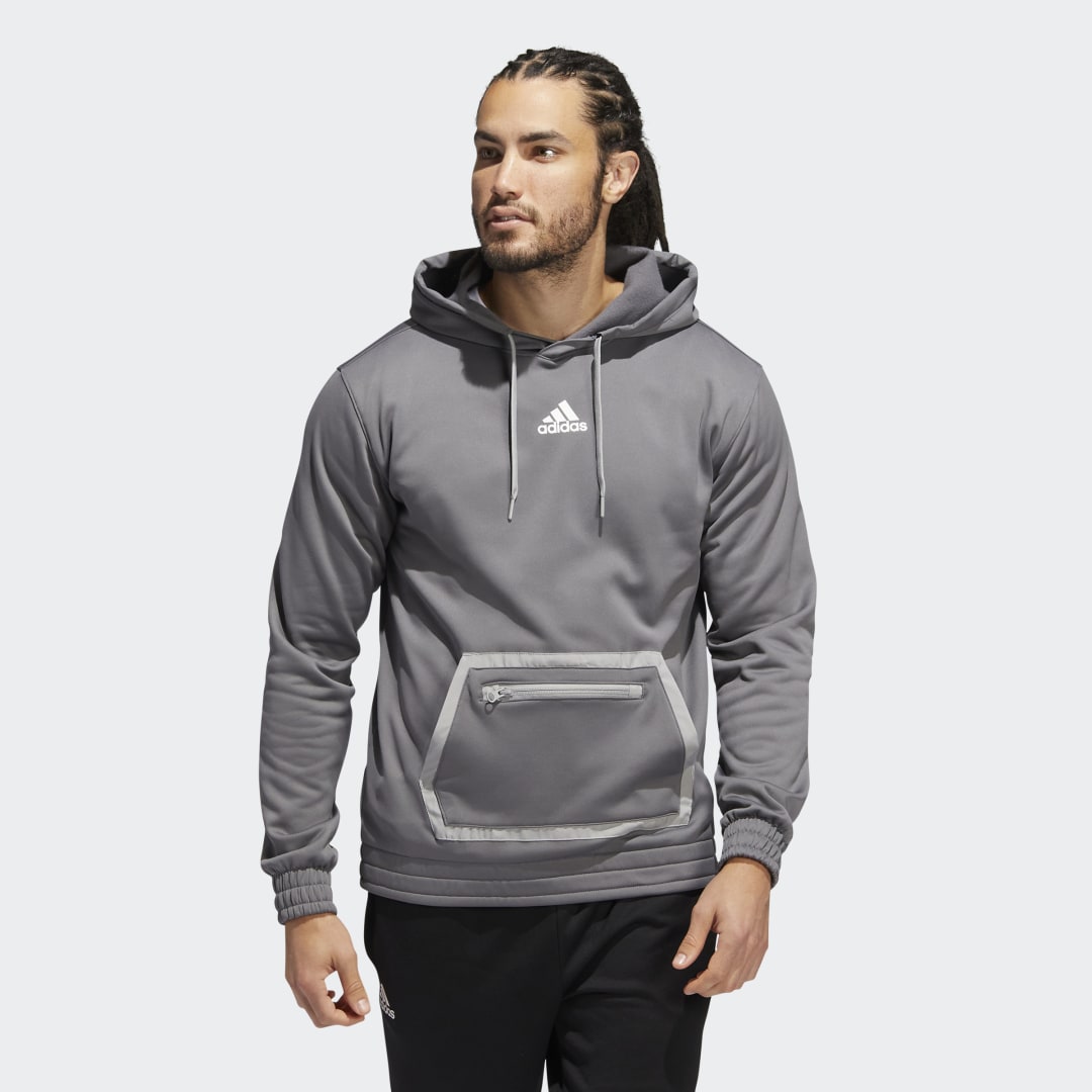 Суитчър adidas Performance Sportswear Team Issue Hoodie Сиво | HI3084, 0