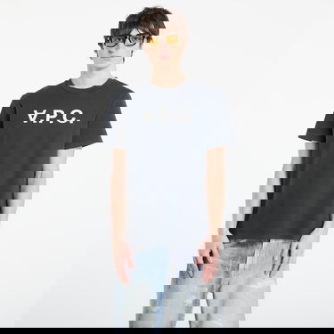 Тениска A.P.C. Standard Brodé Rayé T-Shirt Сиво | COHMB-M26384 TZD, 0