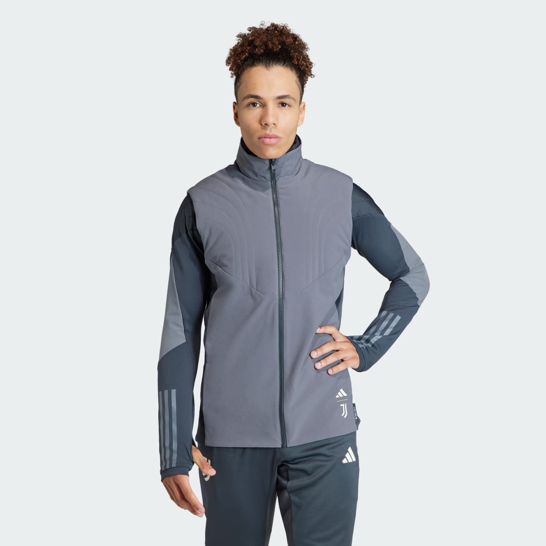 Жилетка adidas Performance Juventus Tiro 23 Winterized Vest Сиво | IQ4784, 0