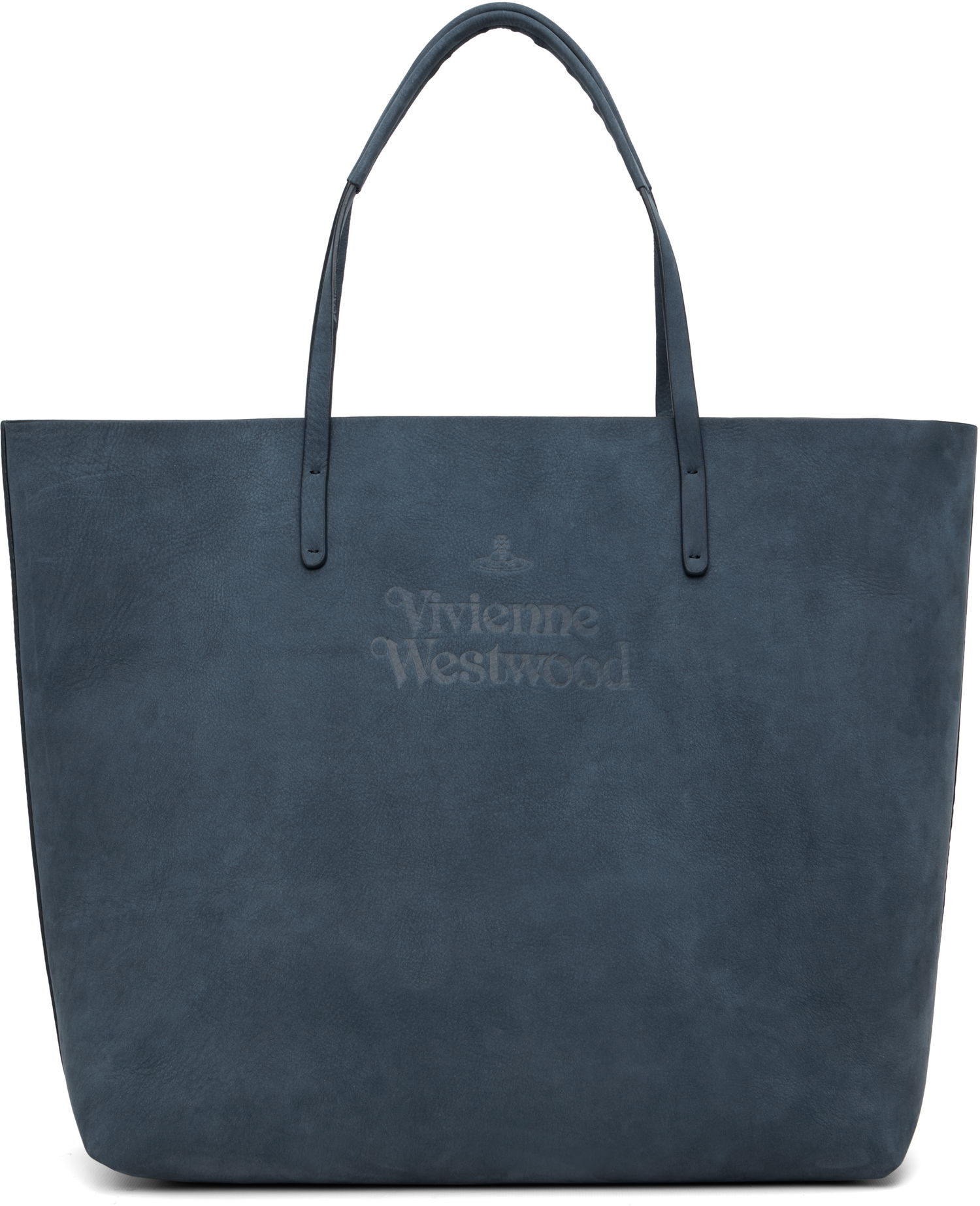 Голяма пазарска чанта Vivienne Westwood Vivienne Westwood Studio Shopper Tote Тъмно синьо | 4205007OU-L00CC-, 0