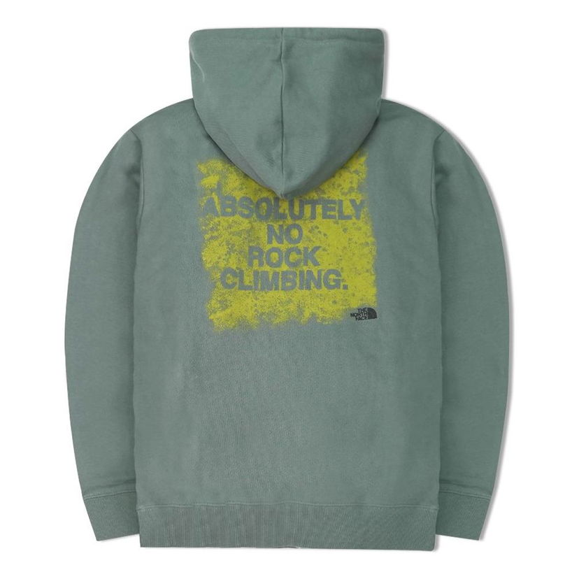 Суитчър The North Face Logo Print Hoodie Зелено | NF0A5JUO-117