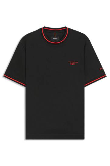 Porsche x BOSS Cotton Tee with Moisture-Control