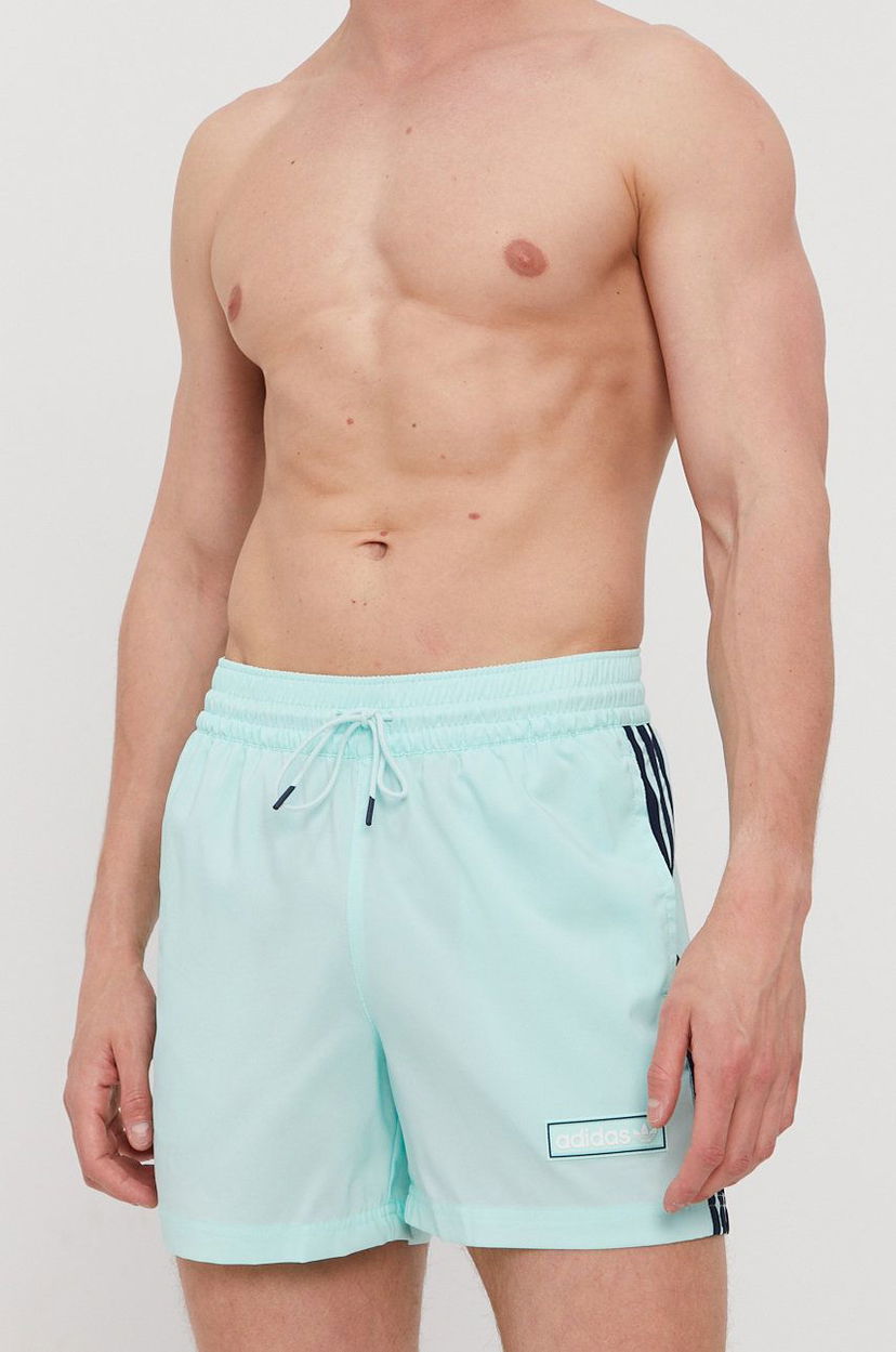 Бански adidas Originals adidas Originals Swim Shorts Тюркоазено | HB1826