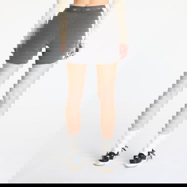 Къси панталони adidas Performance Ribbed Booty Shorts Сиво | JC7554, 2