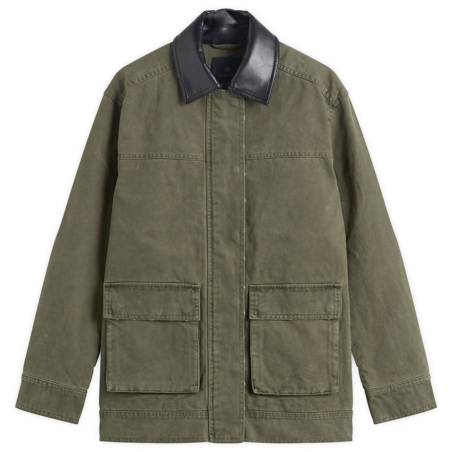 Яке Anine Bing Anine Bing Sean Wax Jacket Зелено | A-01-11318-AYG4, 1