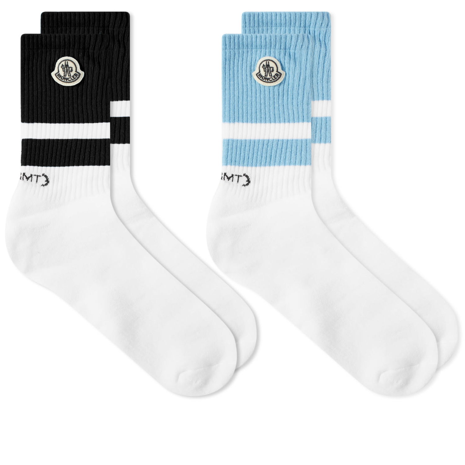 Чорапи Moncler Genius x Fragment Socks White Бяло | 3G000-0U219-01-F97, 0